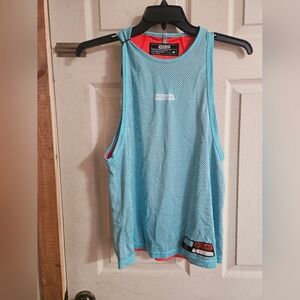 MOOLAH REVERSIBLE JERSEY: BLUE/ORANGE: NEW WITH TAGS: SIZE SMALL